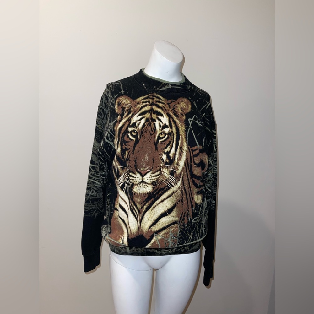 Vintage radical nature sweatshirt y2k style